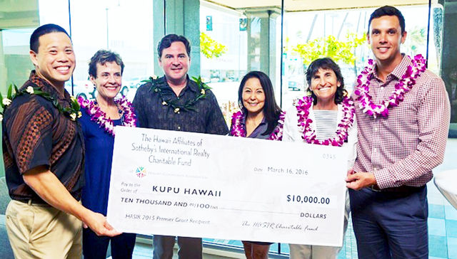 Kupu Hawaii receives $10K - The Garden Island