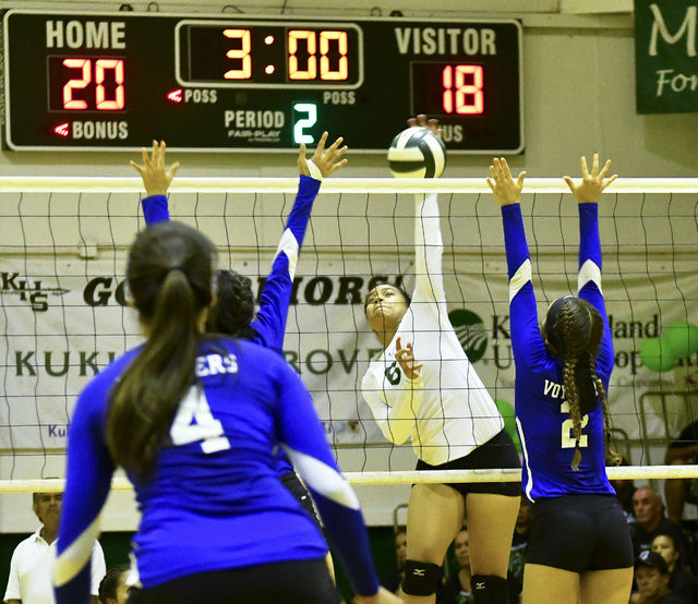 Kapaa takes KIF girls volleyball title - The Garden Island