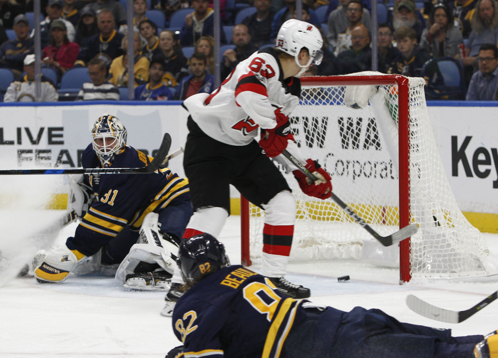 Devils pound Sabres 6-2 - The Garden Island