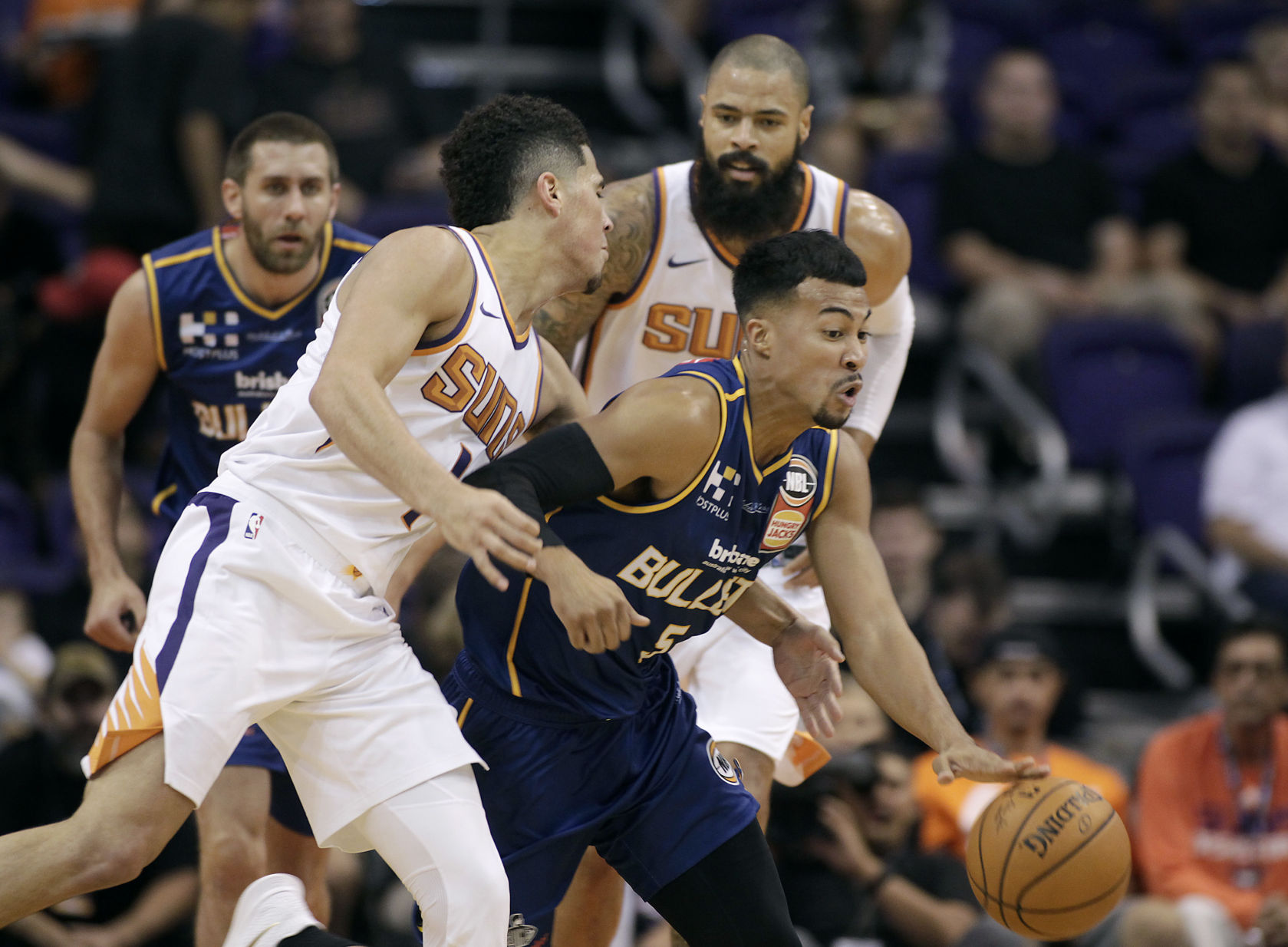 Devin Booker scores 31 points, Suns beat Brisbane 114-93 - The Garden ...