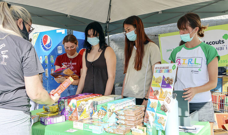 Girl Scout Cookie booths sprout on Kaua‘i - The Garden Island