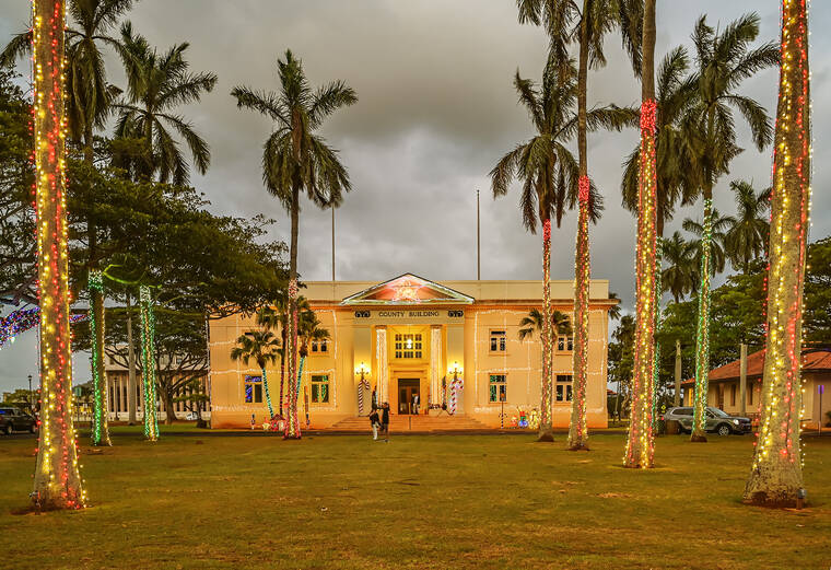 Lihu'e lights up for the holidays - The Garden Island