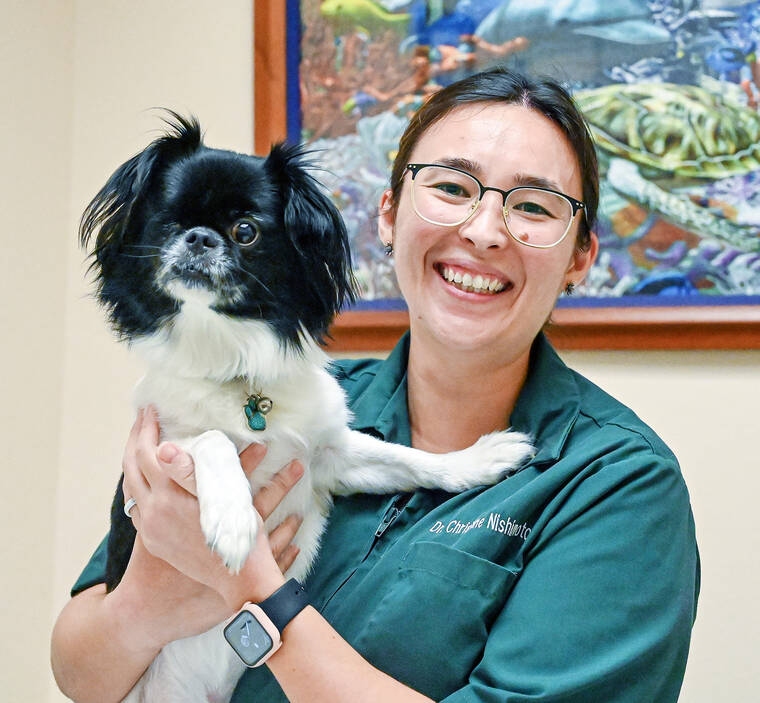 Unique fatherdaughter veterinary team now practicing in Kalaheo The
