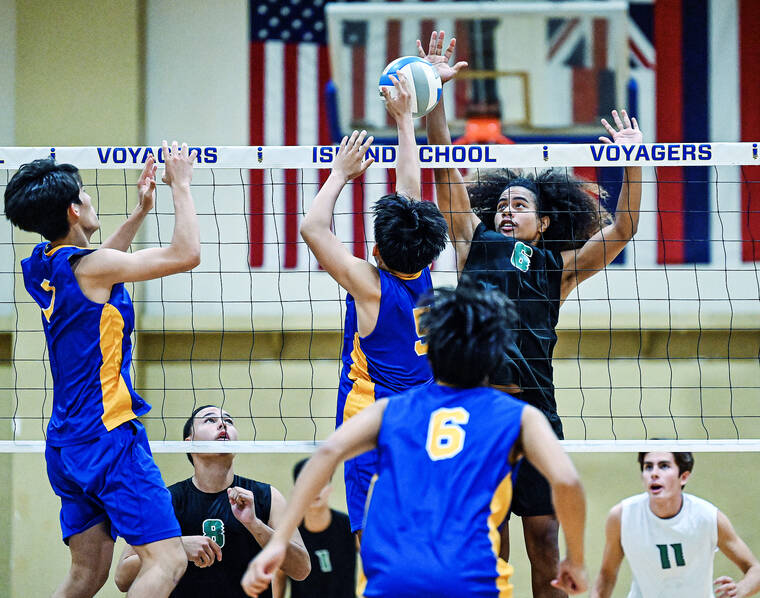 Menehune sweep Raiders, Voyagers roll on in boys volleyball - The ...