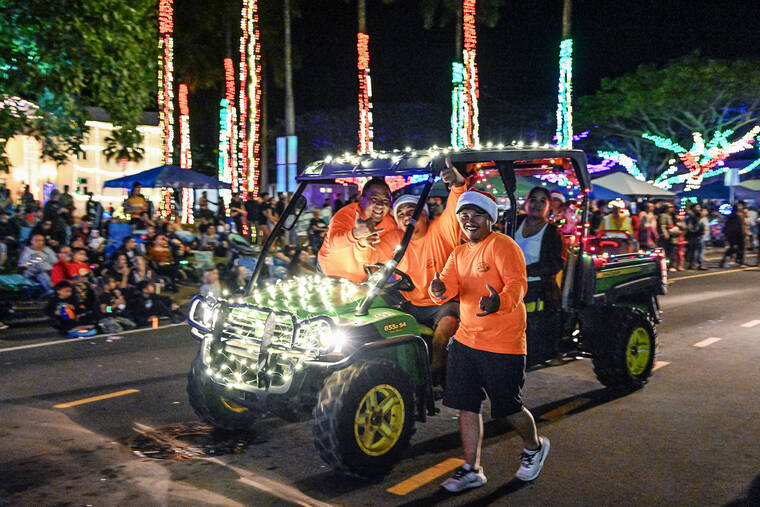 Thousands turn out for Lights on Rice parade The Garden Island