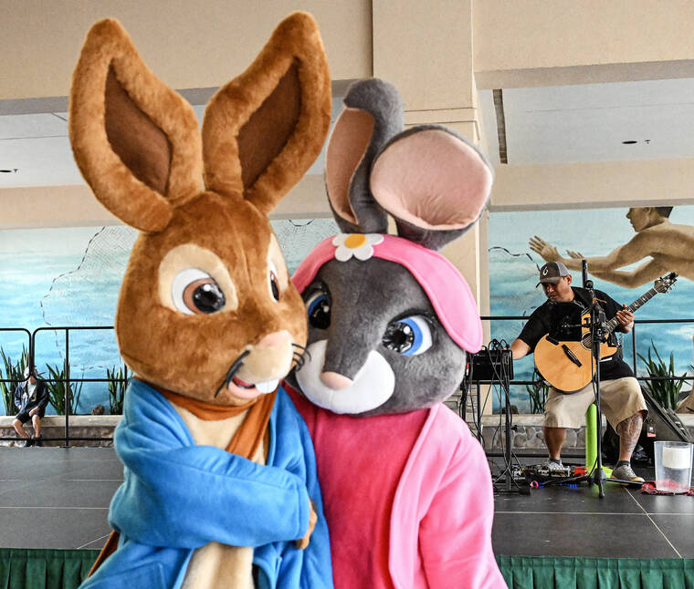 Bunny House scheduled through Easter at the Kukui Grove Center The