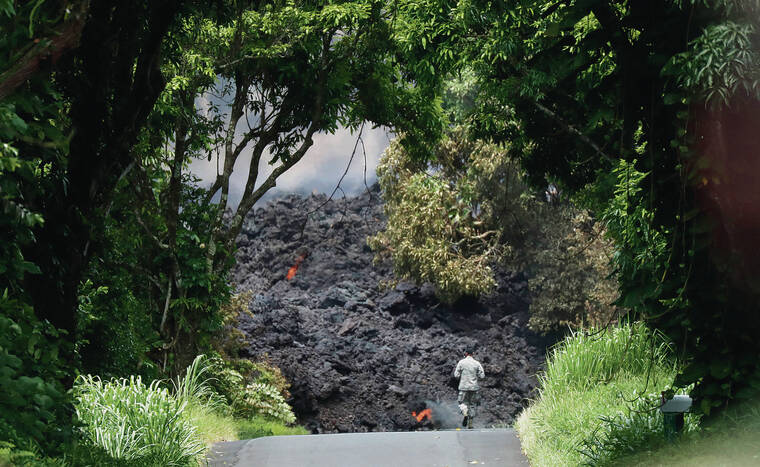 Repair work for lava-covered Big Isle highway on schedule